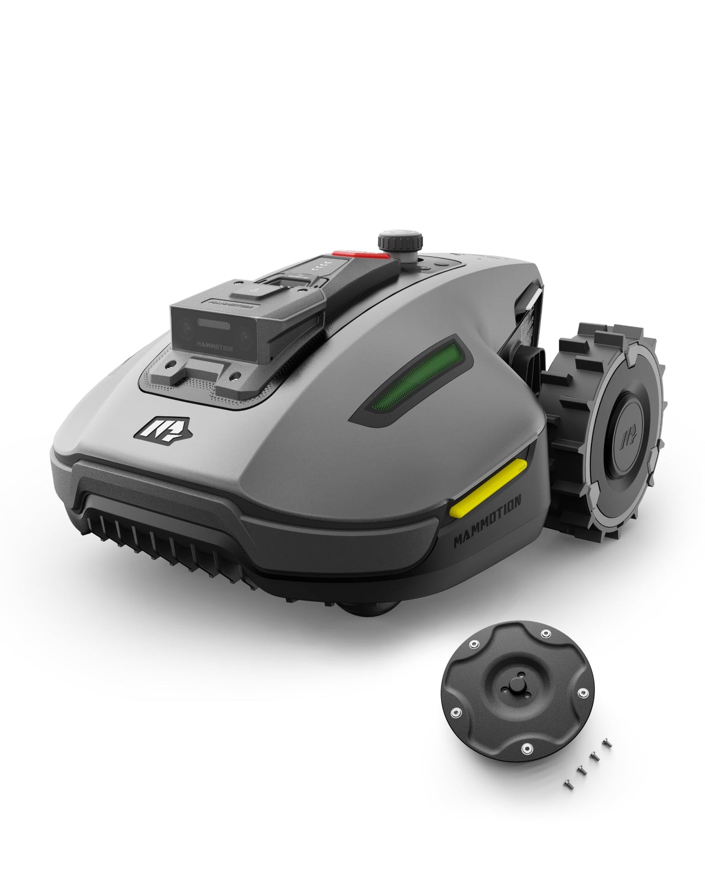 Mammotion YUKA Mini 700 Mähroboter mit Garage – Kabelloses Rasenmähen mit KI-Navigation & NetRTK+ Vision-System