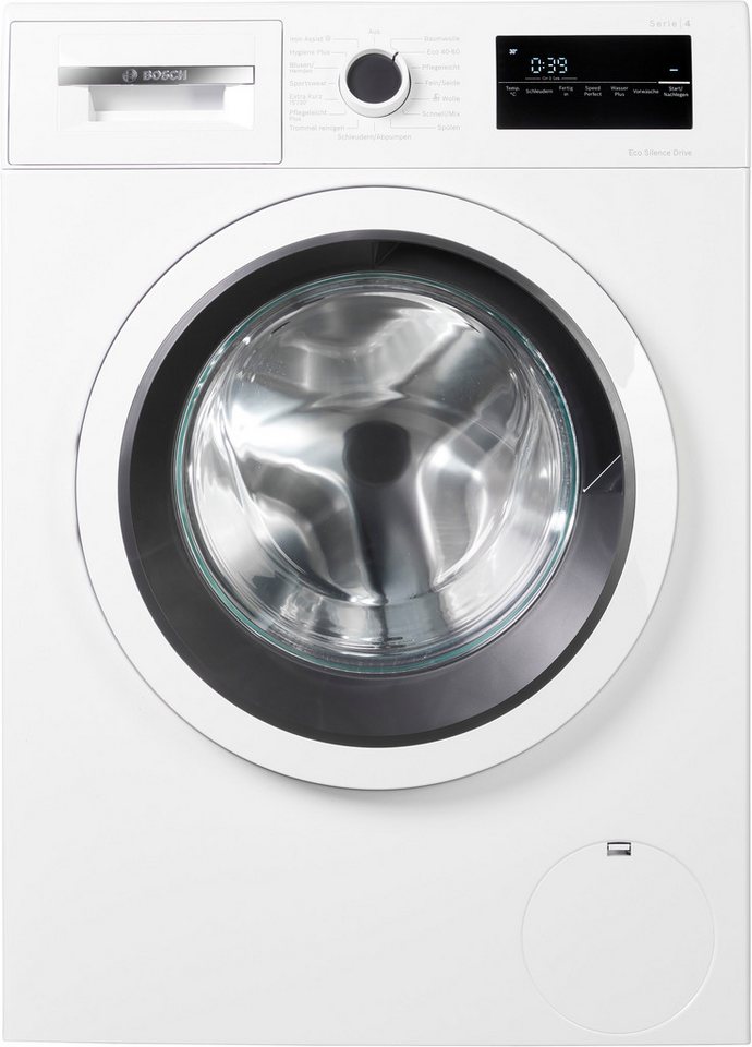 BOSCH Serie 4 WAN28225 Waschmaschine: 8 kg, 1400 U/min, Iron Assist, Speed Perfect