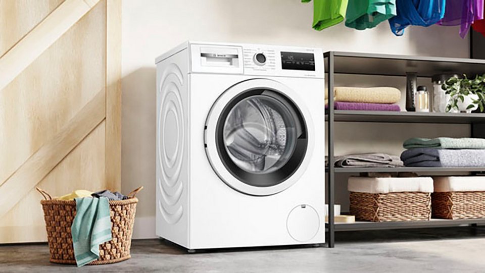 BOSCH Serie 4 WAN28225 Waschmaschine: 8 kg, 1400 U/min, Iron Assist, Speed Perfect