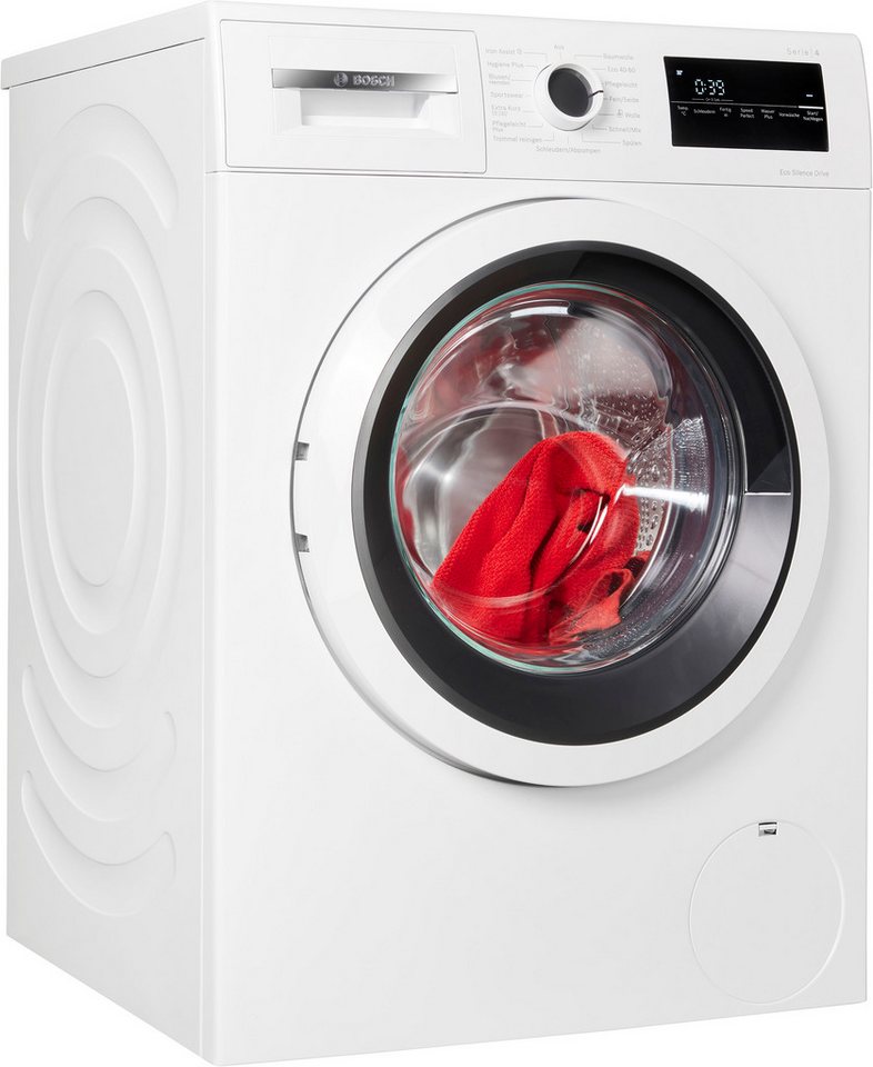 BOSCH Serie 4 WAN28225 Waschmaschine: 8 kg, 1400 U/min, Iron Assist, Speed Perfect