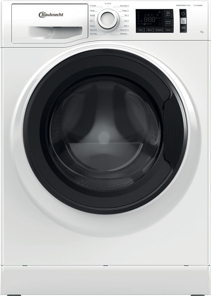 Bauknecht WM Class 7A Frontlader-Waschmaschine: 7kg, ActiveCare, Dampf-Hygiene, Flecken-Entferner